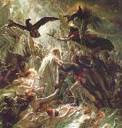 Ossian receiving the Ghosts of the French Heroes Girodet-Trioson, Anne-Louis